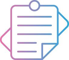Sticky Notes UI Badge vector