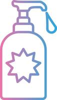 Soap Container Crisp Outline Artwork vector