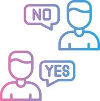 Yes Web Based Design Element vector