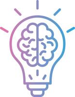 Brainstorming Creative Grid Symbol vector