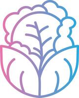 Cabbage Vibrant Visual Object vector