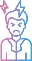 Headache User Friendly Drawing vector