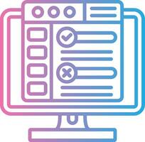 Testing Gradient Style Element vector