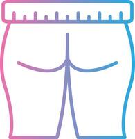 Thigh Vivid App Element vector