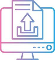 Upload Vivid App Element vector