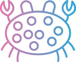 Crab Custom Line Element vector