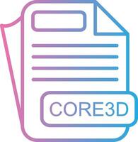CORE3D Outlined Frame Object vector