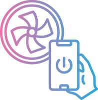Fan Custom Line Element vector