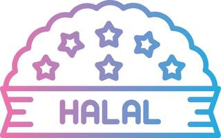 Halal Clean Sketch Form vector