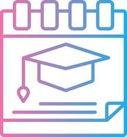 Year Thin Graphic Shape vector