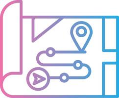 Route Interactive UI Design vector