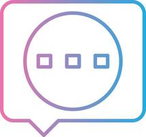 Speech Bubble Isometric Web Illustration vector