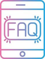Tablet Soft Outline Graphic vector