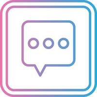 Chat Hand Drawn Sketch Symbol vector