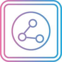 Share Minimal UI Element vector
