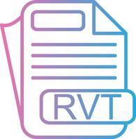 RVT Sharp Line Mark vector