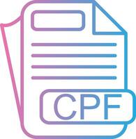 CPF Responsive App Shape vector