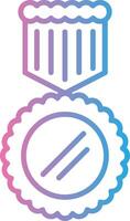 Medal Hand Drawn Sketch Symbol vector
