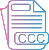 CCC Abstract UI Visual vector