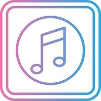 Music Solid Fill Symbol vector