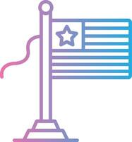 Liberia Flag Muted Color Design vector