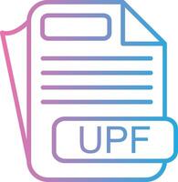 UPF Custom Line Element vector