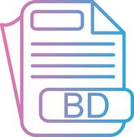 BD Shadowed Flat Design vector
