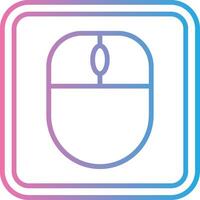 Computer Mouse Responsive App Shape vector