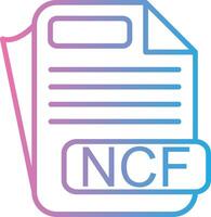 NCF Handcrafted UI Symbol vector