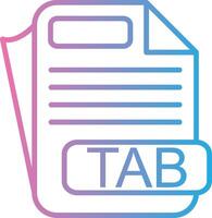 TAB User Interface Mark vector