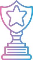 Trophy Star Sharp Edge Visual vector