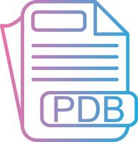 PDB Minimal Art Object vector