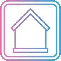 Home 3D Interface Shape vector