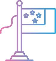 Samoa Flag Web Based Design Element vector