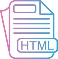 HTML Monotone Sketch Design vector
