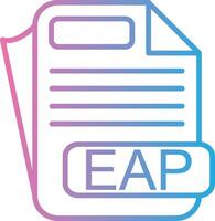 EAP Color Stroke Symbol vector