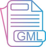 GML Crisp Outline Artwork vector