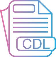 CDL Web Style Graphic vector