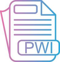 PWI Handcrafted UI Symbol vector