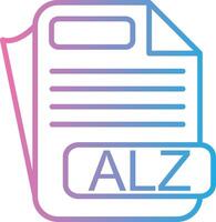 ALZ Bold App Graphic vector