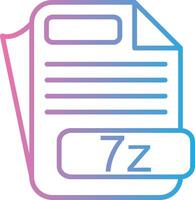 7z Tech Styled Form vector