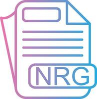 NRG Vibrant Visual Object vector