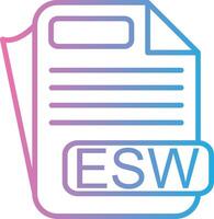 ESW Minimal Art Object vector