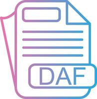 DAF Soft Outline Graphic vector