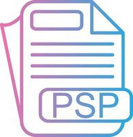PSP Soft Outline Graphic vector