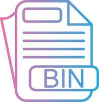 BIN Subtle UI Graphic vector