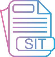 SIT Tech Styled Form vector