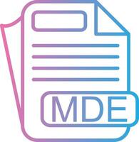 MDE Outlined Frame Object vector
