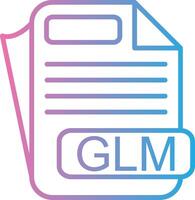 GLM Color Block Badge vector
