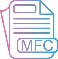 MFC Bold App Graphic vector